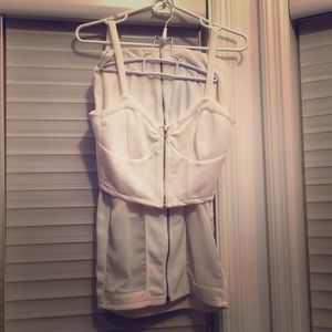 NEW do & be Two Piece Crop Top and Skirt Set